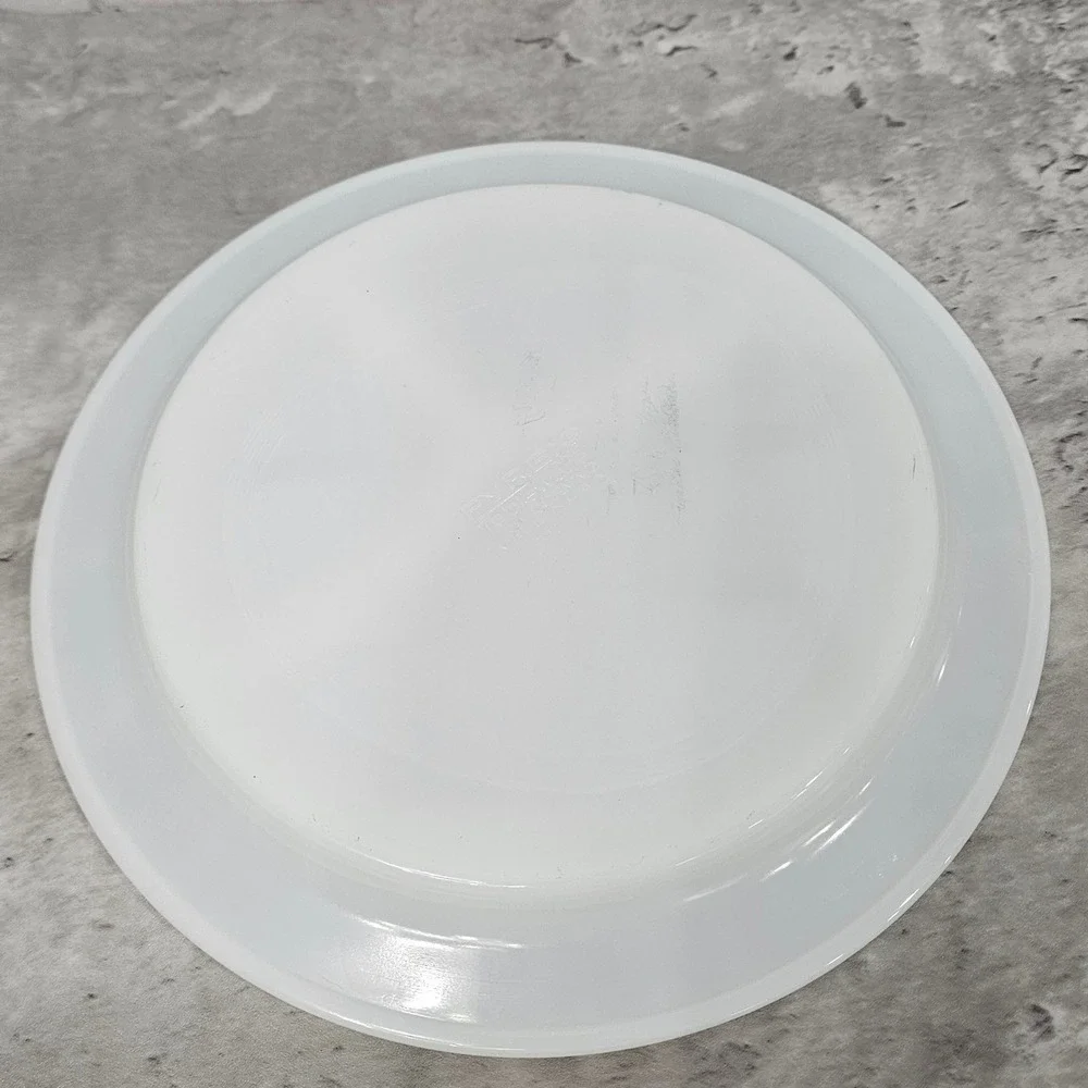 Vintage Pyrex Brown Old Town Divided Dinner Plate 701-21 Milk Glass 9.5 inch